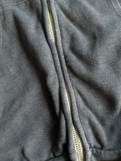2000s Chrome Hearts T Bar Zip Hoodie