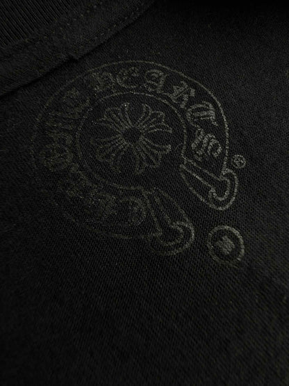 Chrome Hearts Black Horseshoe Tee