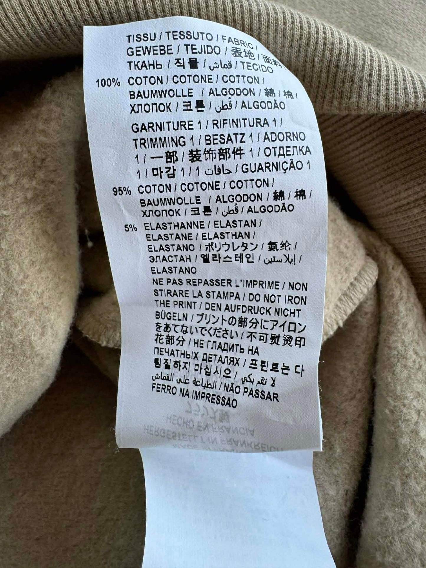 Saint Laurent Paris Hedi Slimane Logo Hoodie