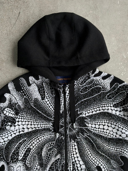 Louis Vuitton X Yayoi Kusama Psychedelic Flower Zip Hoodie
