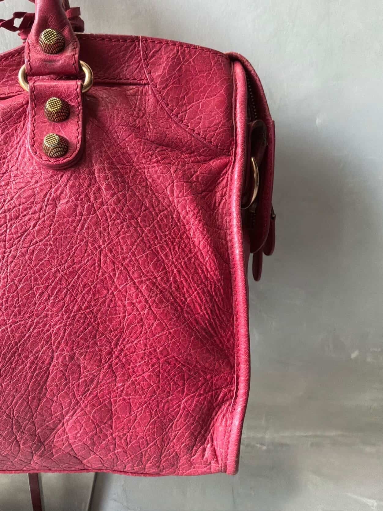 Balenciaga City Classic Pink Lambskin