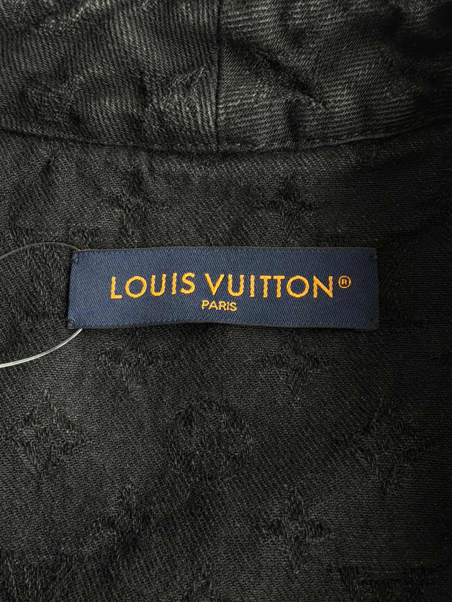 Louis Vuitton Denim Monogram Baseball Jersey