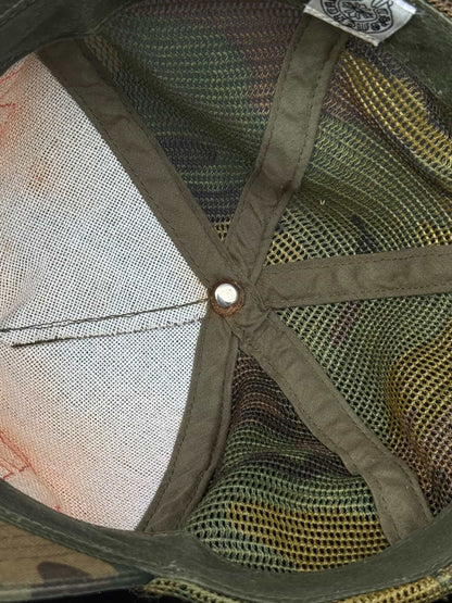 Chrome Hearts Vintage ‘FUCK’ Embroidered Camouflage Trucker Hat