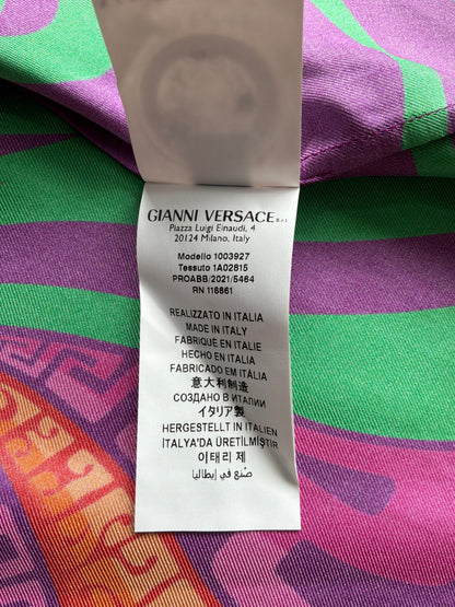 Versace Medusa Music Silk Shirt