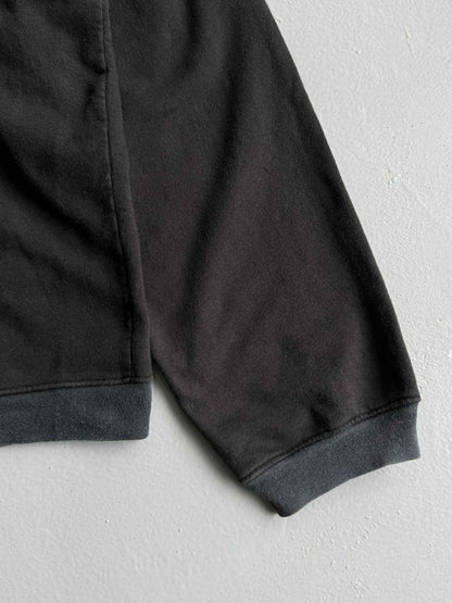 Rare Vintage Chrome Hearts Leather Patch Zip Hoodie