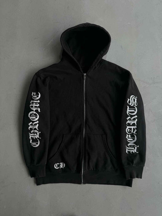 Chrome Hearts Horseshoe Thermal Zip Hoodie
