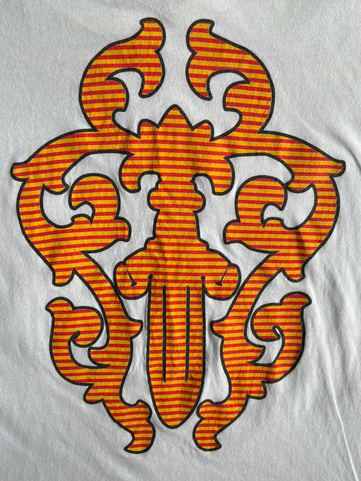 Chrome Hearts Orange Vine Dagger Tee