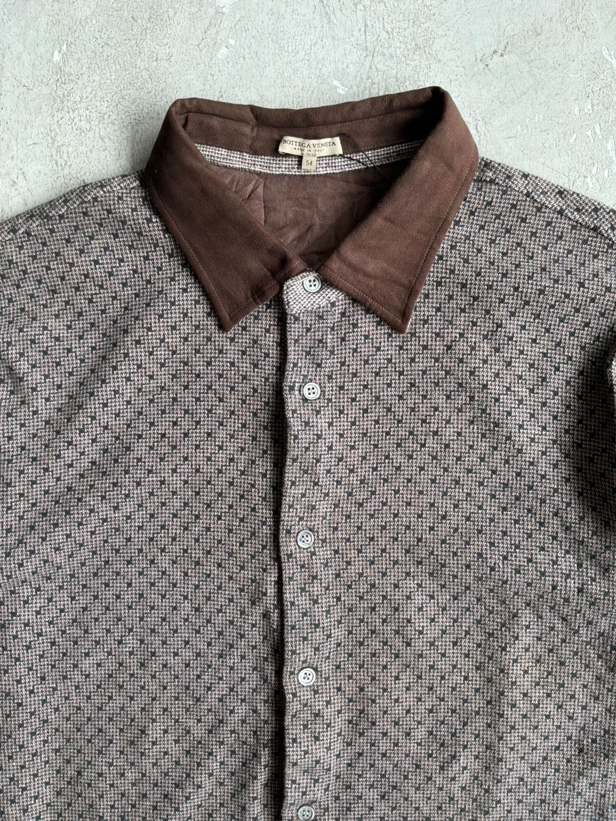 Bottega Veneta Abstract Rugby Polo