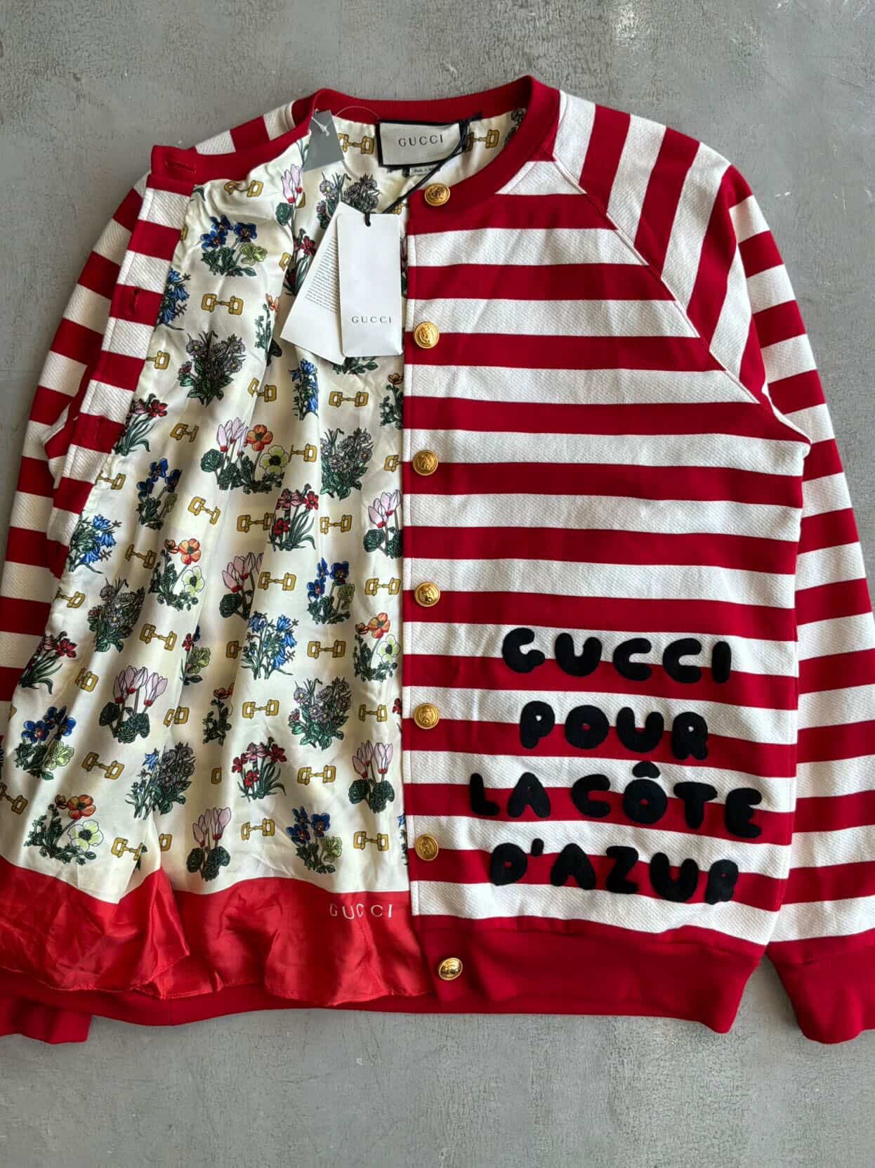 Gucci Stripes Cardigan