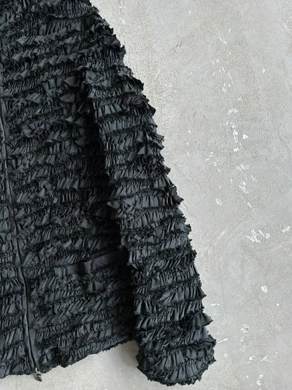 Prada Ruffles Zip Jacket