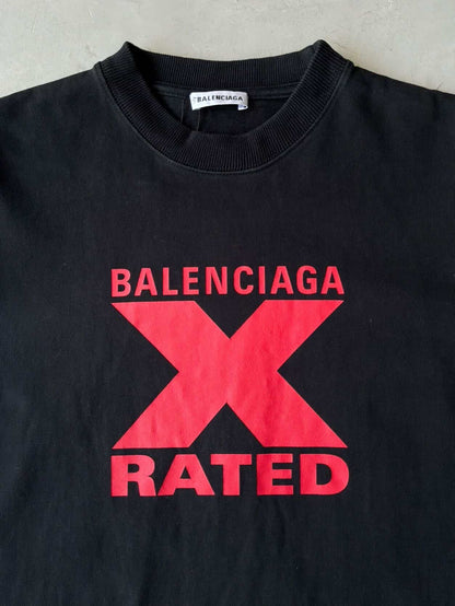 Balenciaga Womens X-Rated Tee