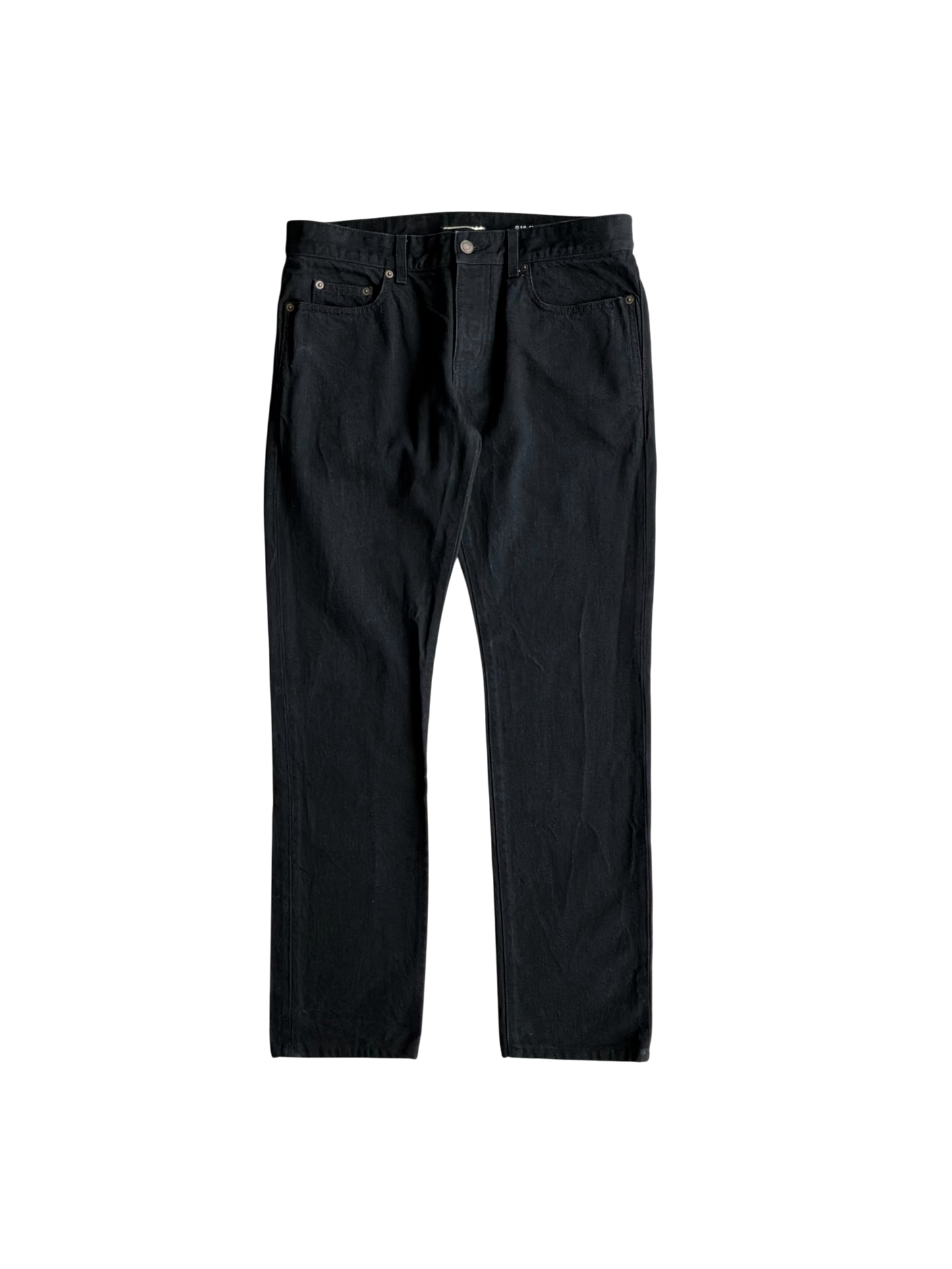 Saint Laurent Paris Black Denim Pants
