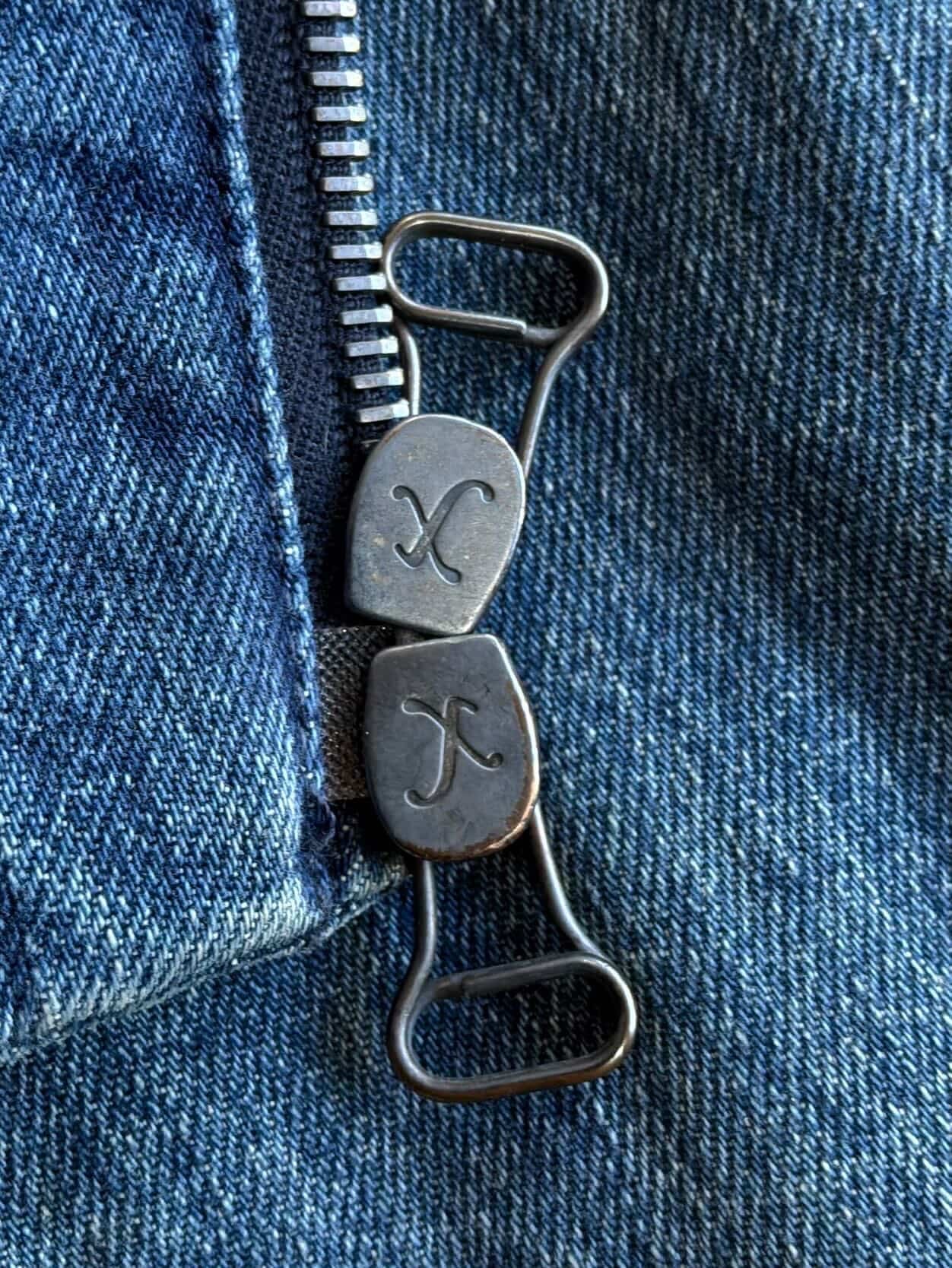 2010s Balmain Denim Biker Jacket