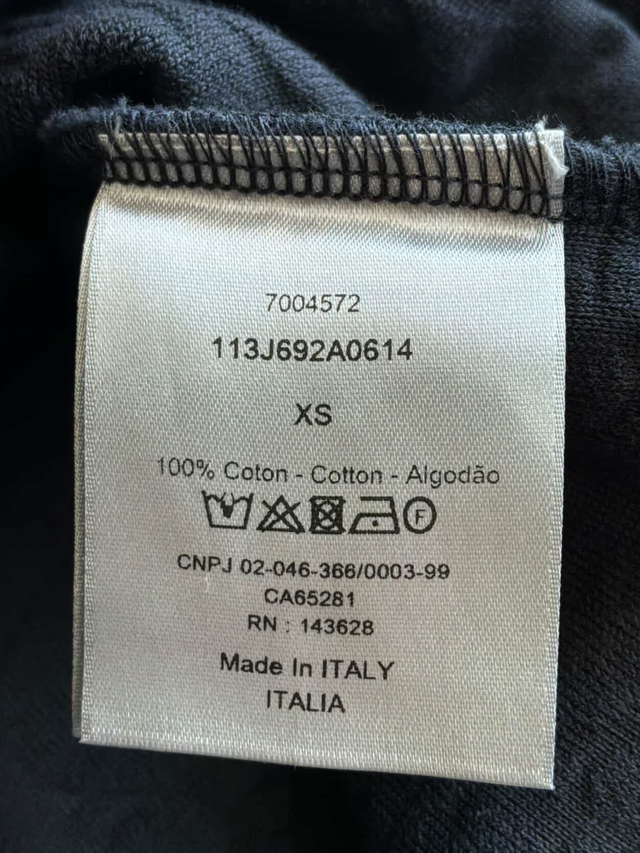 Dior Oblique Monogram Towel Tee