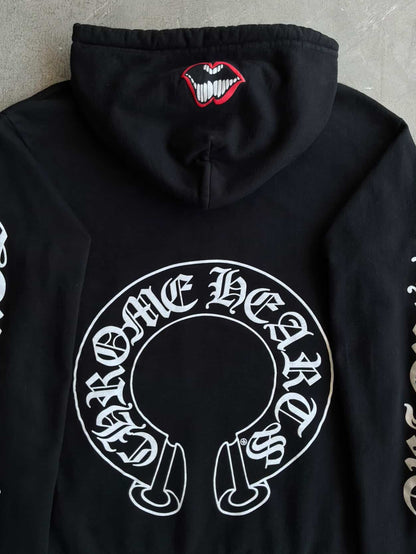 Chrome Hearts X Matty Boy Lip Horseshoe Hoodie