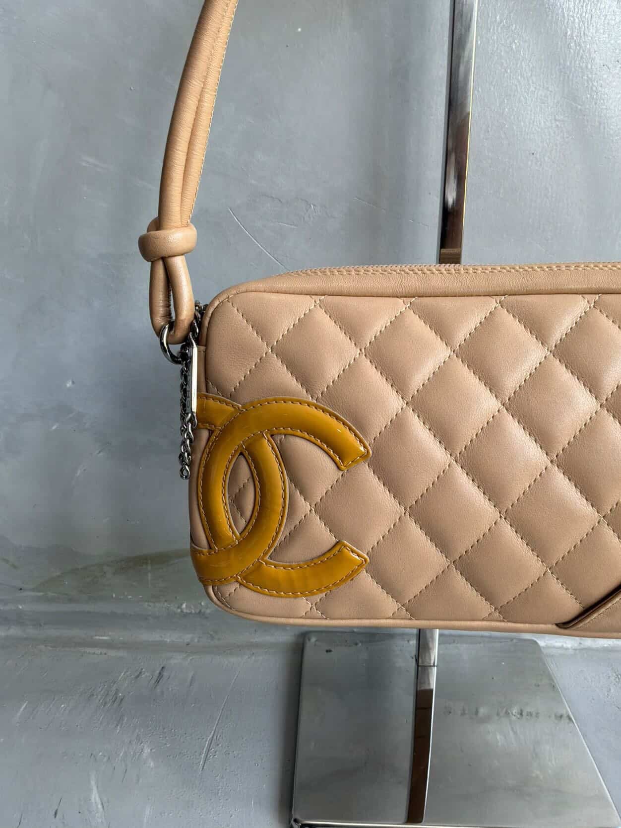 Chanel Ligne Cambon Pochette Bag