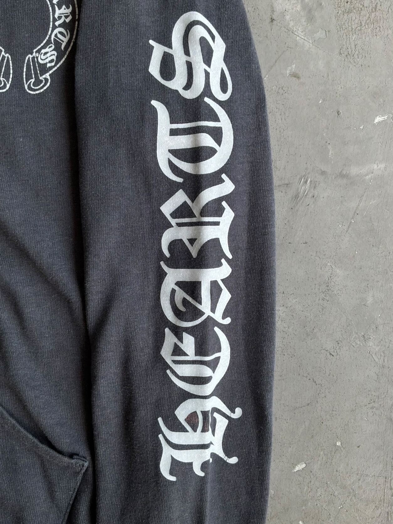 2000s Chrome Hearts T Bar Zip Hoodie