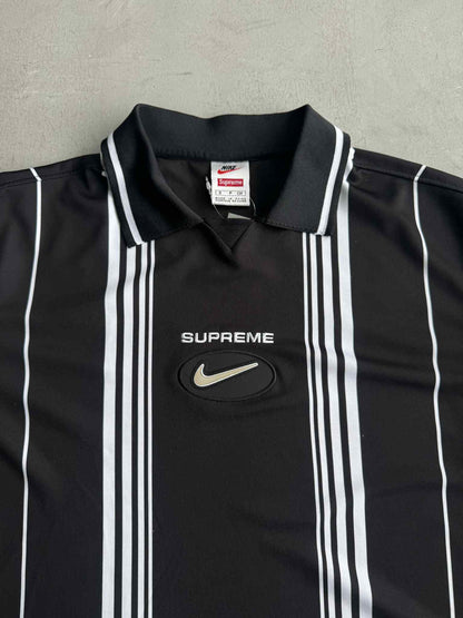 Supreme Nike Jewel Stripe Soccer Jersey