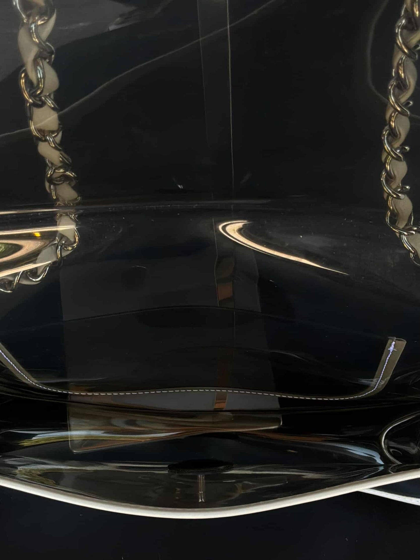 Chanel Heart CC PVC Flap Bag