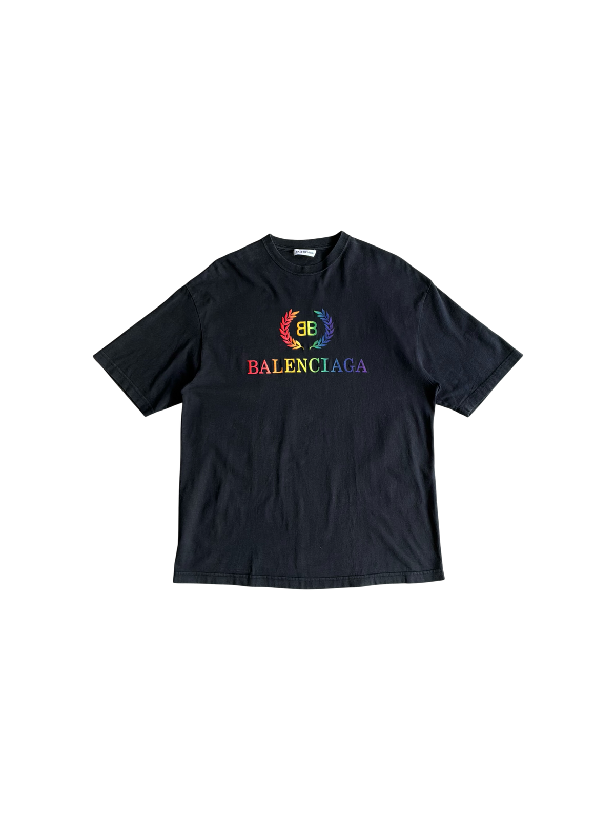 Balenciaga Flower Script Tee