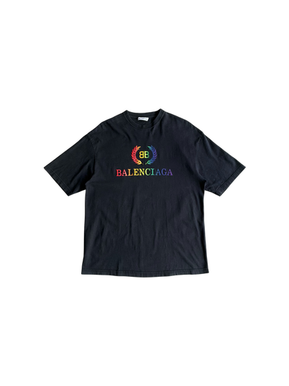 Balenciaga Flower Script Tee