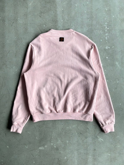 Louis Vuitton Embroidered Cursive Print Crewneck
