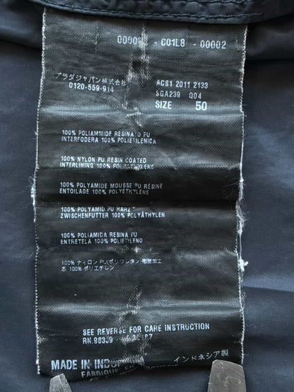 Prada Emblem Nylon Hooded Vest