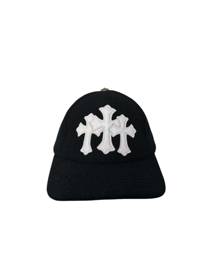 Chrome Hearts Tripple Cross Patch Wool Cap