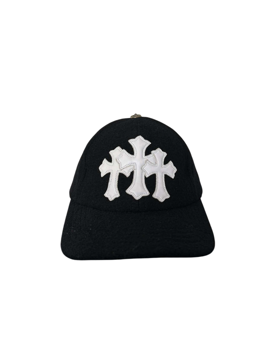 Chrome Hearts Tripple Cross Patch Wool Cap