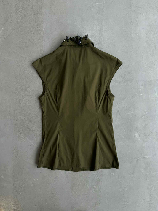 Prada Italy Blouse Top