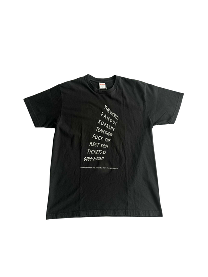 Supreme The World Famous Supreme Team Show Tee