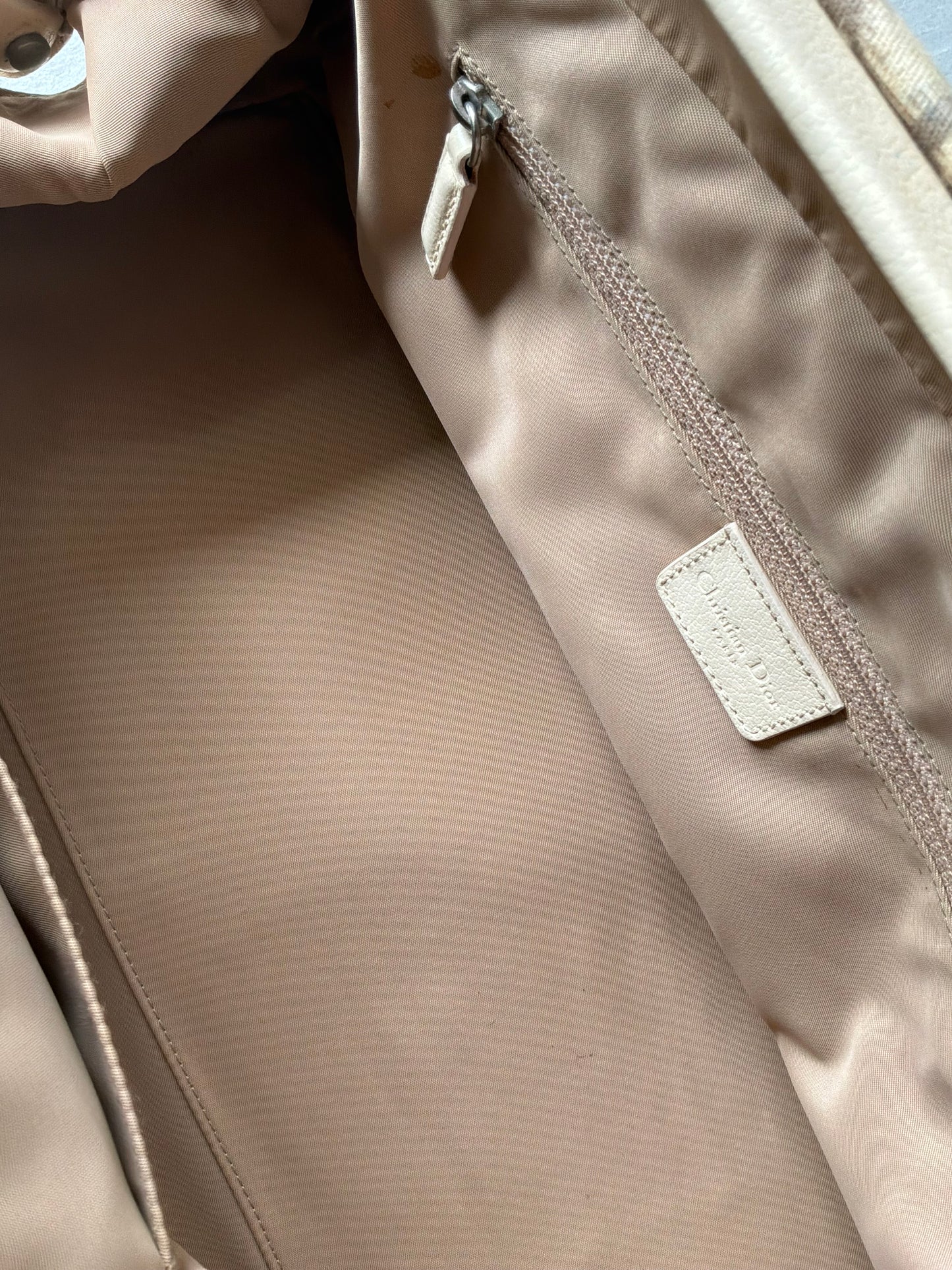Dior Trotter Floral Patch Bowler Bag
