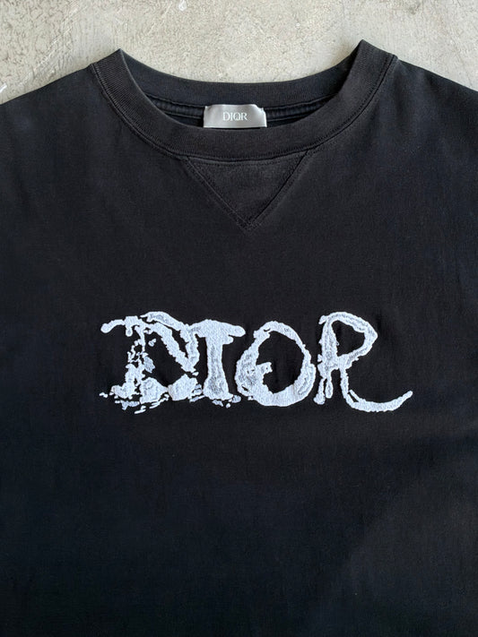 Dior X Peter Doig Spellout Script Tee