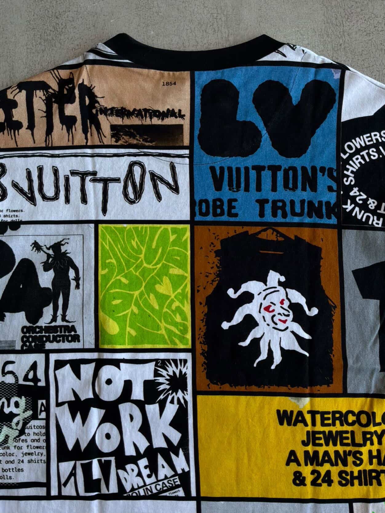 Louis Vuitton Comics All Over Print Tee