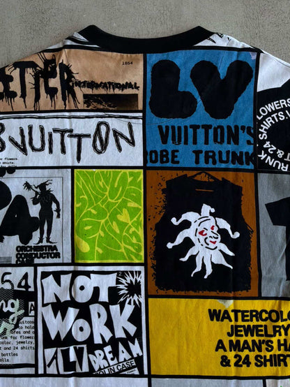 Louis Vuitton Comics All Over Print Tee