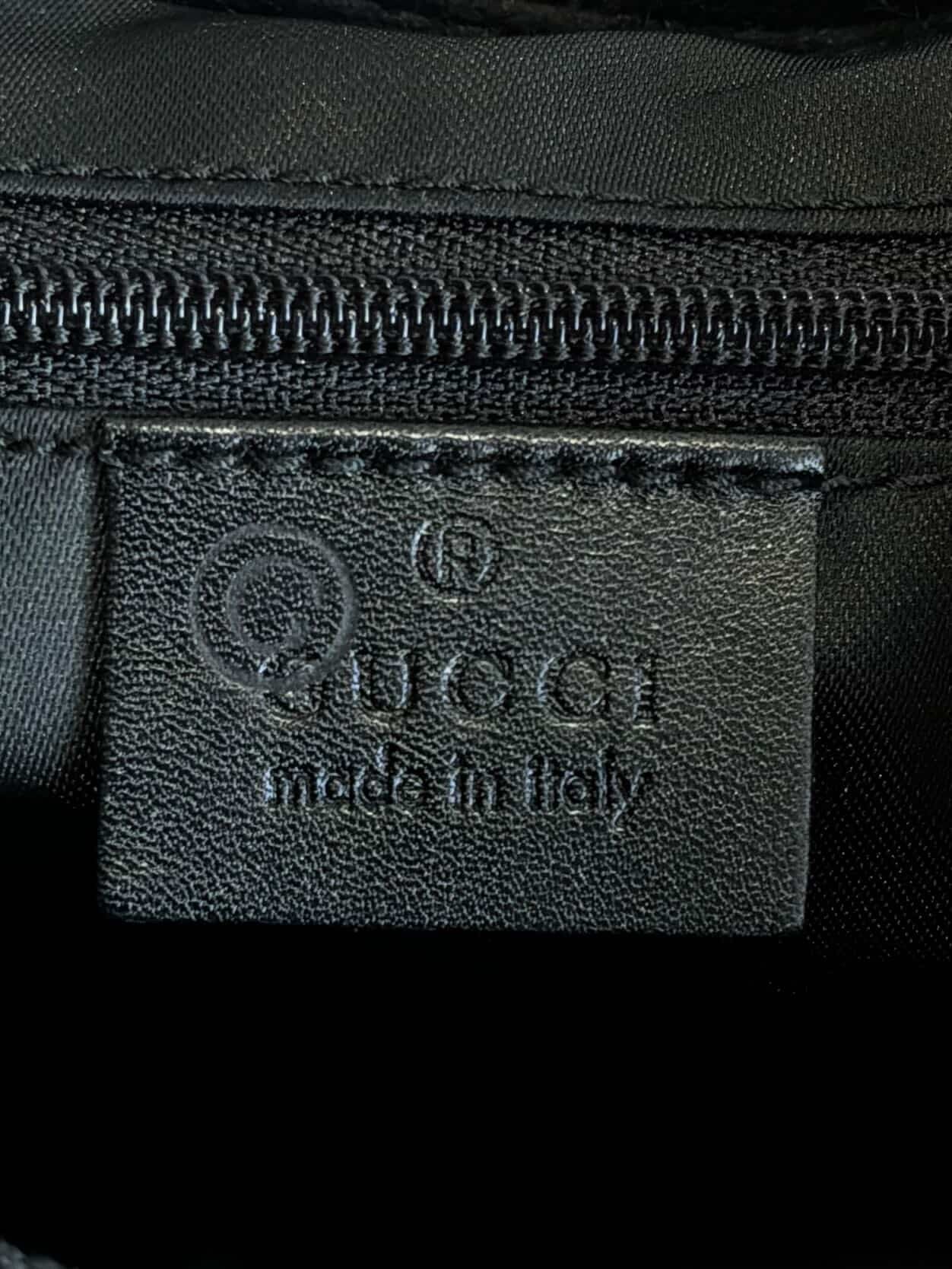 Gucci Monogram Canvass Cotton Hobo Bag