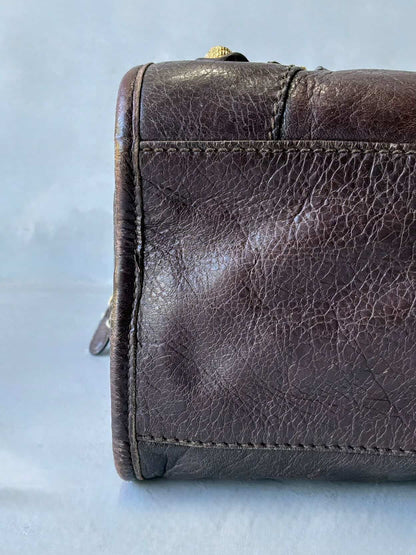 Balenciaga Classic City Giant 12 Choco Brown Lambskin Bag