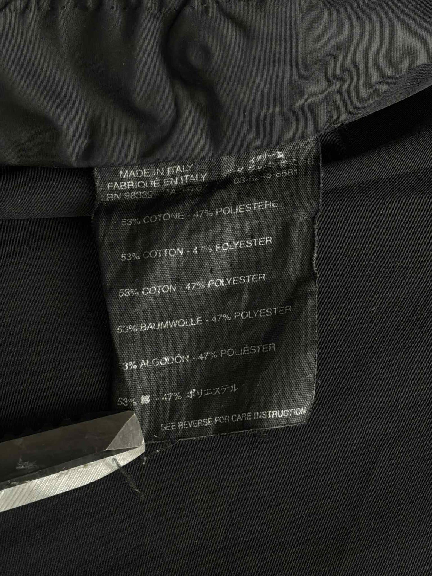 Prada Black Harrington Jacket