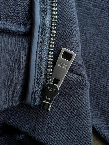 Prada Color Block Zip Hoodie