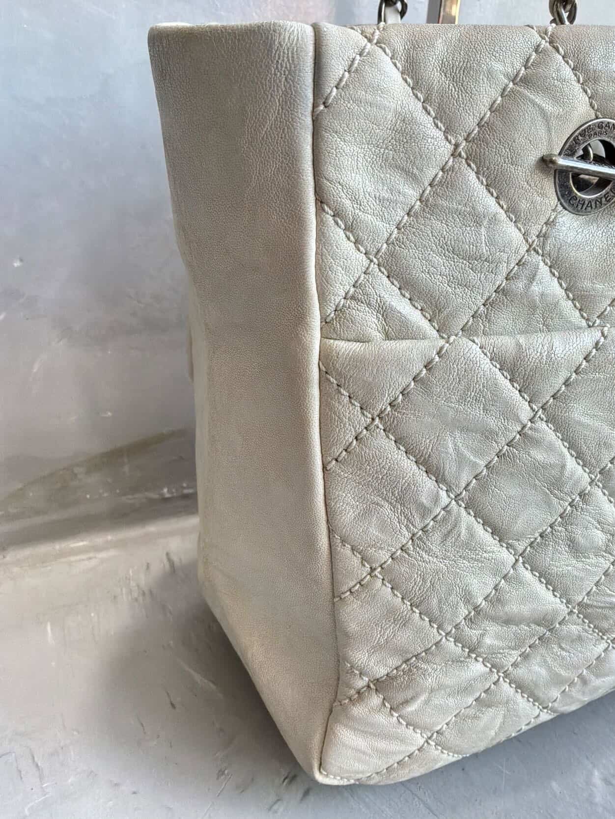 Chanel CC Cambon Quilted Flap Tote Bag