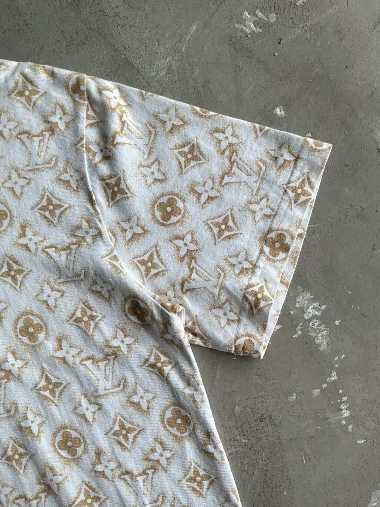 Louis Vuitton White Monogram Tee
