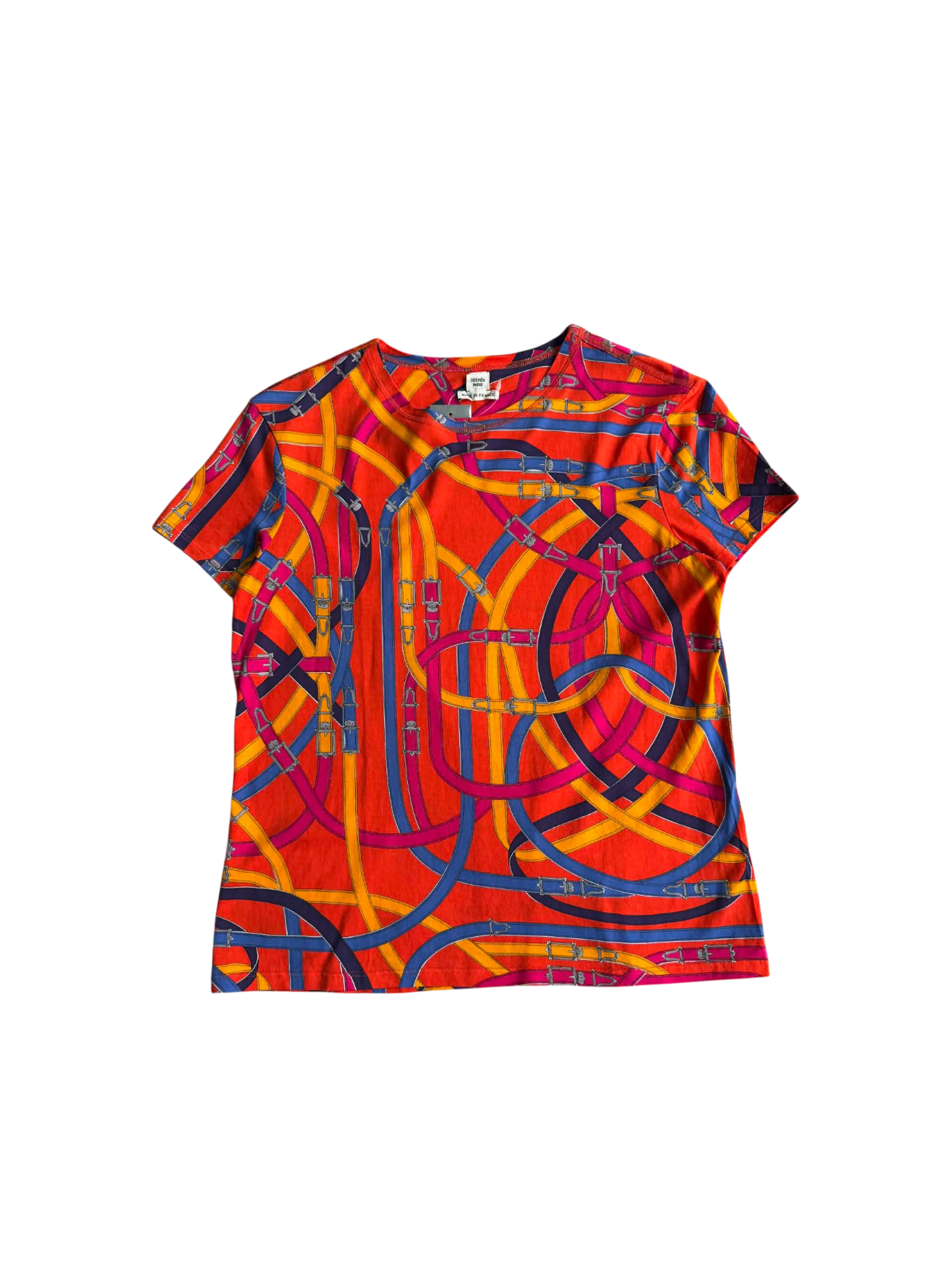 Hermes Shirt All over Bucket & Strap Print