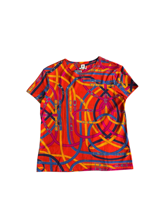 Hermes Shirt All over Bucket & Strap Print