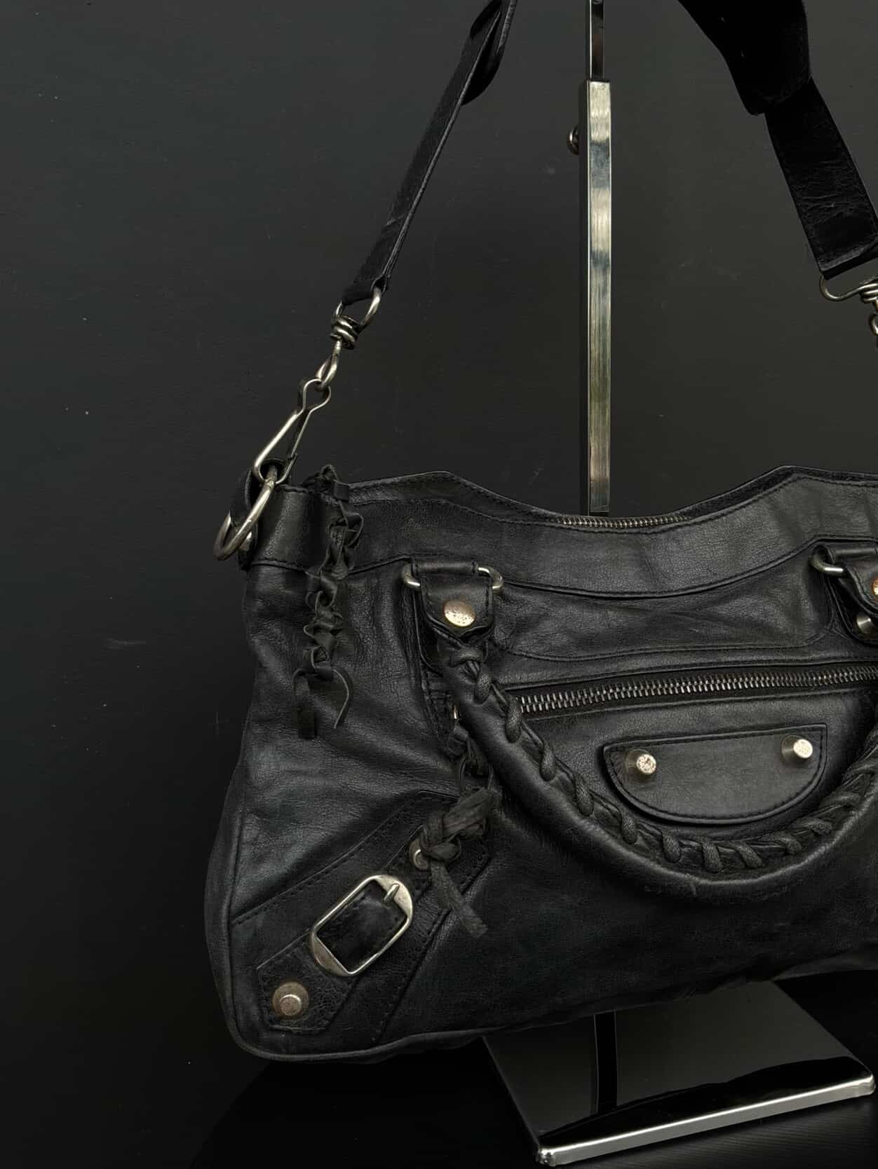 Balenciaga Lambskin Motorcycle First Bag