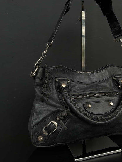 Balenciaga Lambskin Motorcycle First Bag