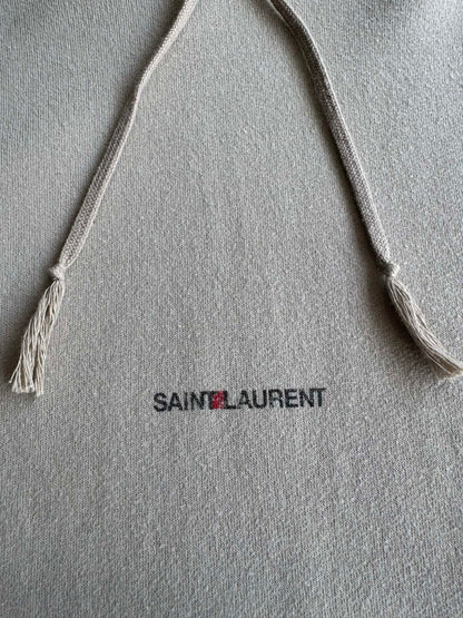 Saint Laurent Paris Hedi Slimane Logo Hoodie