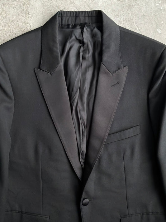 Celine Hedi Slimane Satin Blazer