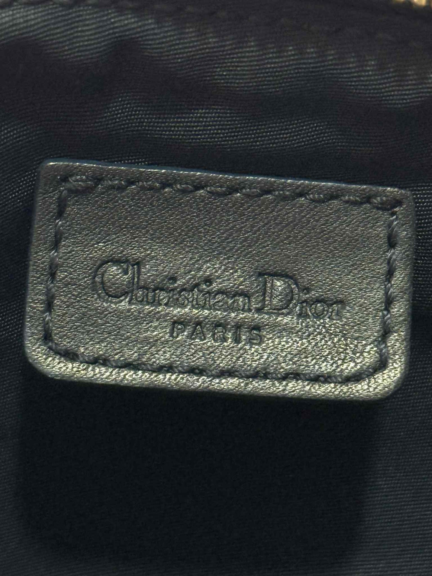 Vintage Dior Oblique Canvas Saddle bag