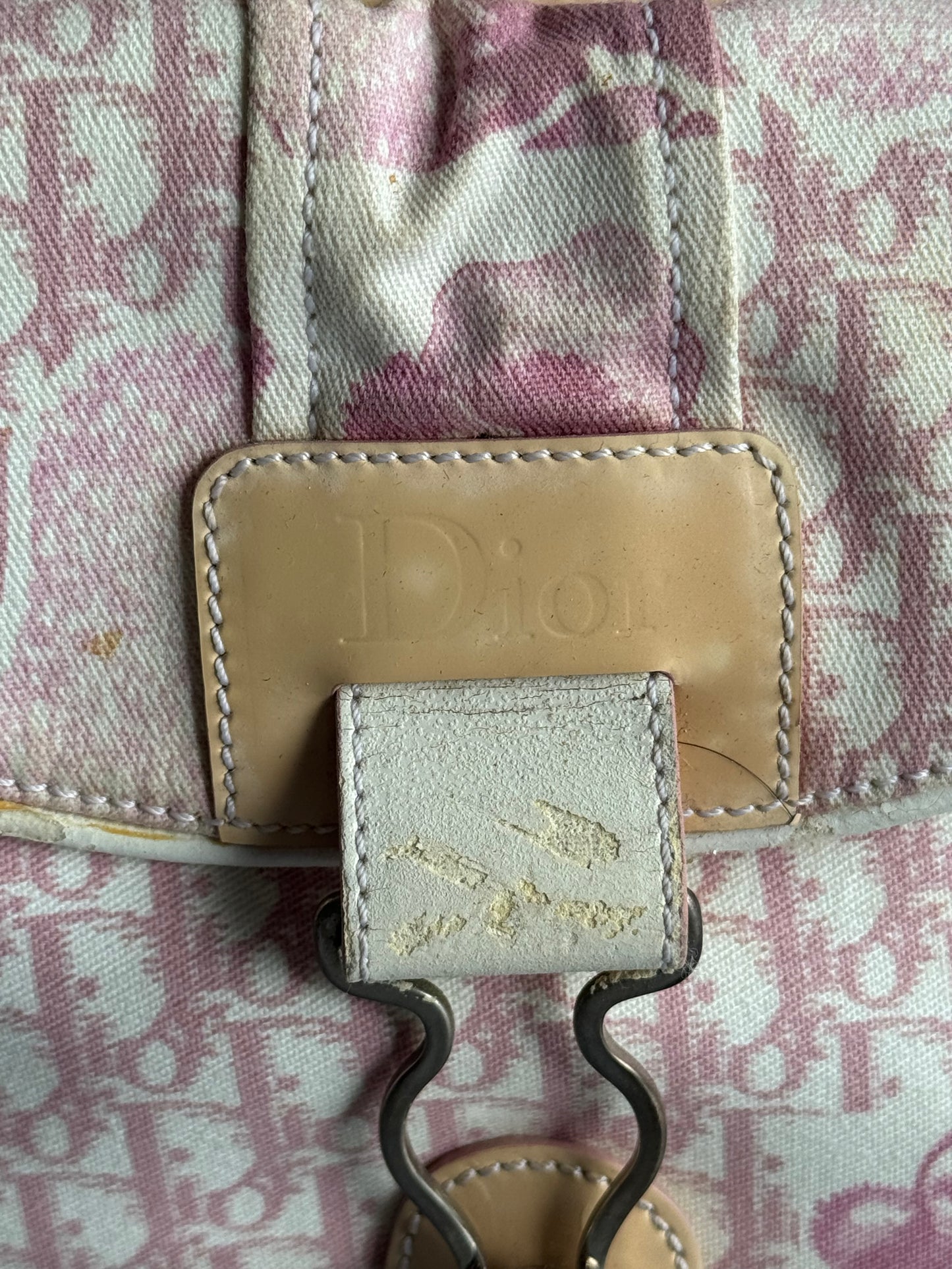 Vintage Dior Oblique Cherry Handbag