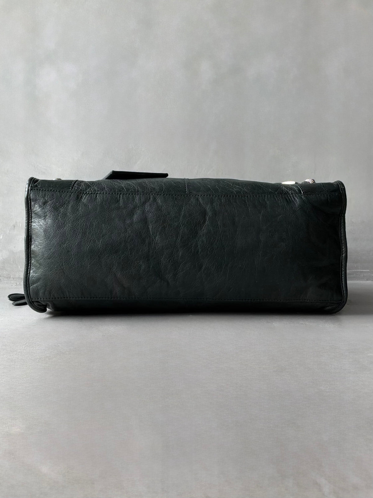 Balenciaga Part Time Dark Green Giant 21 Lambskin Bag